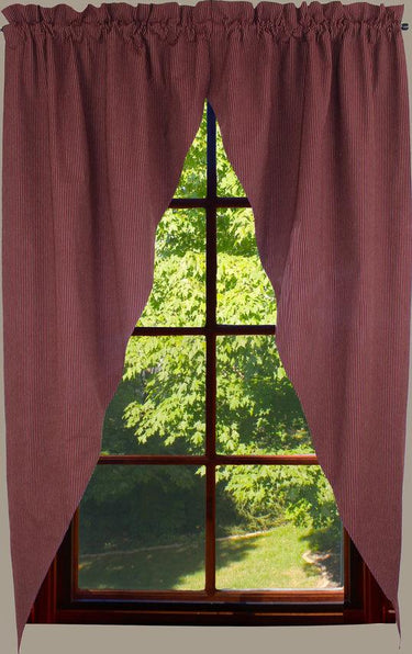 Primitive Ticking Wine Romantic Swag RS236218 - The Fox Decor